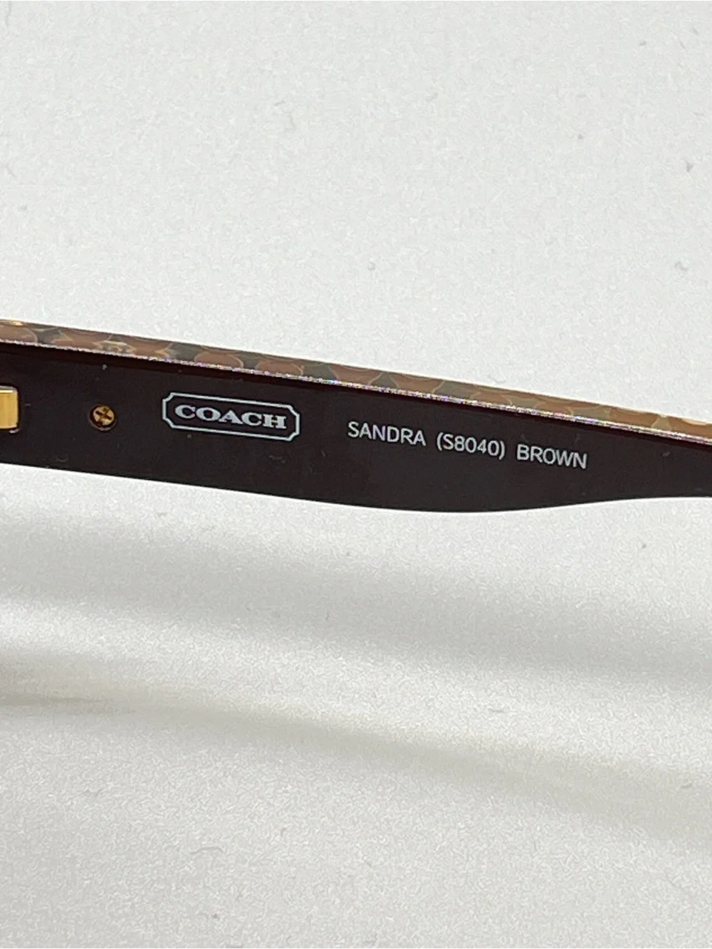 Coach Sondra (S8040) brown sunglasses. Like new.